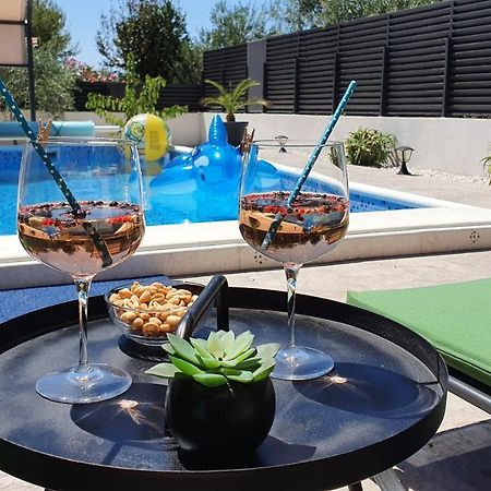 Villa Fides With Private Pool, Garden And Sea View Кастель-Нови Экстерьер фото