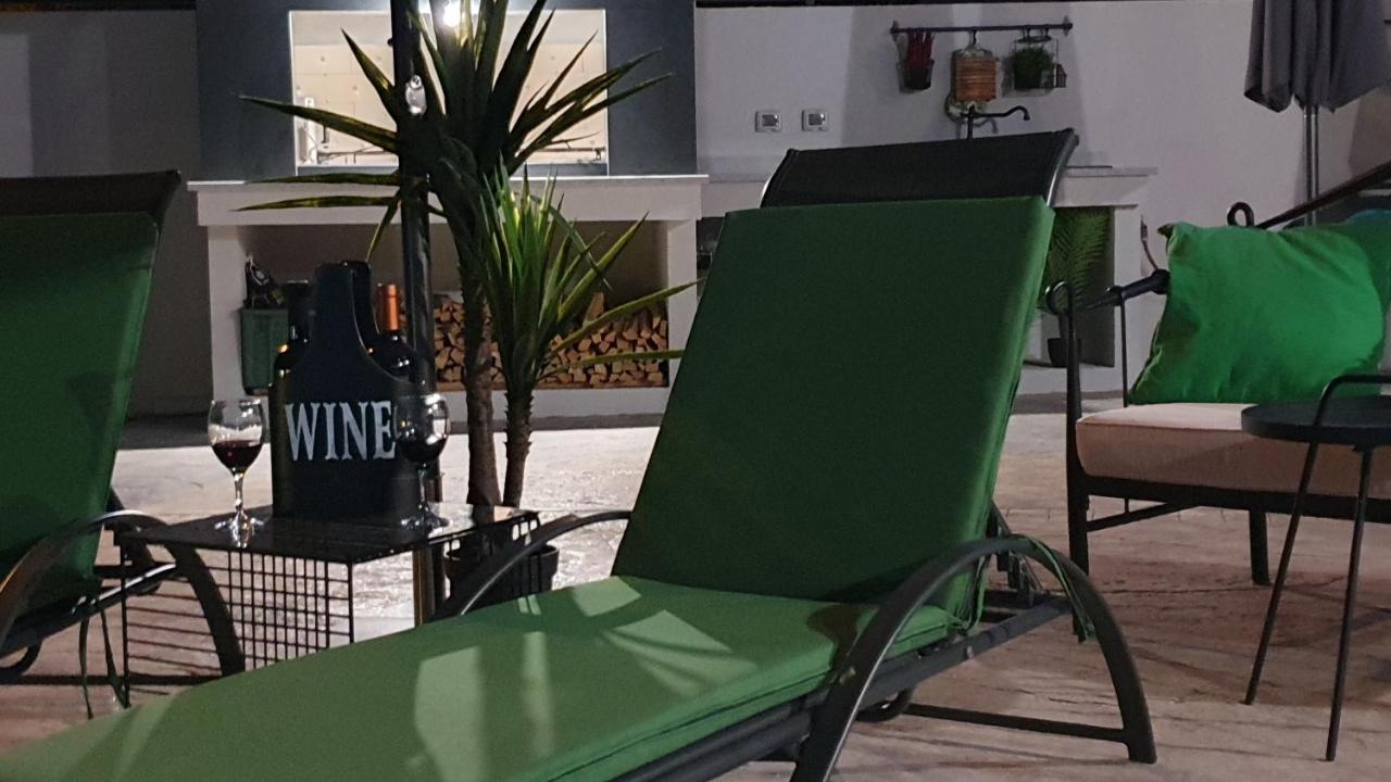 Villa Fides With Private Pool, Garden And Sea View Кастель-Нови Экстерьер фото