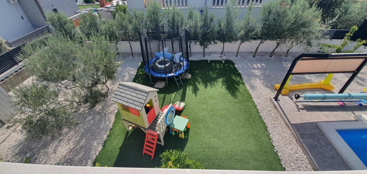 Villa Fides With Private Pool, Garden And Sea View Кастель-Нови Экстерьер фото