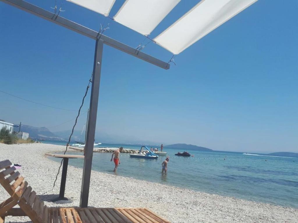 Villa Fides With Private Pool, Garden And Sea View Кастель-Нови Экстерьер фото