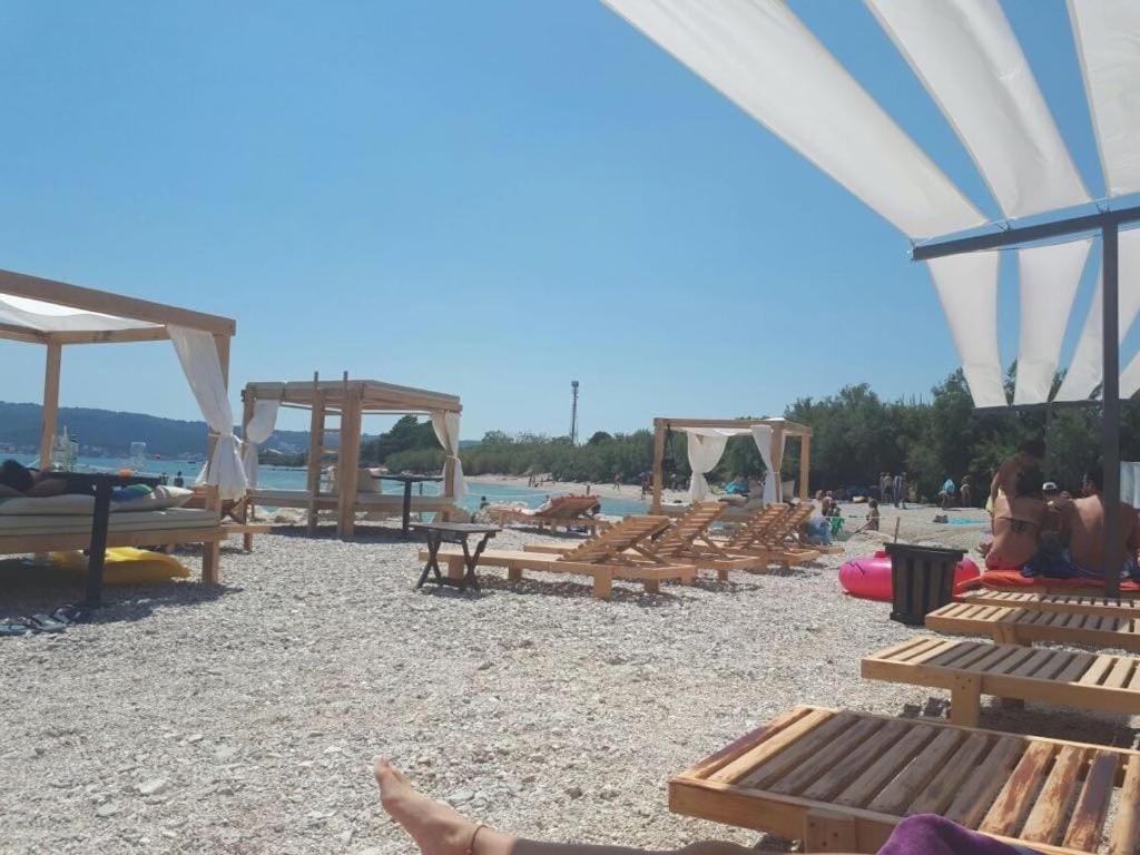 Villa Fides With Private Pool, Garden And Sea View Кастель-Нови Экстерьер фото