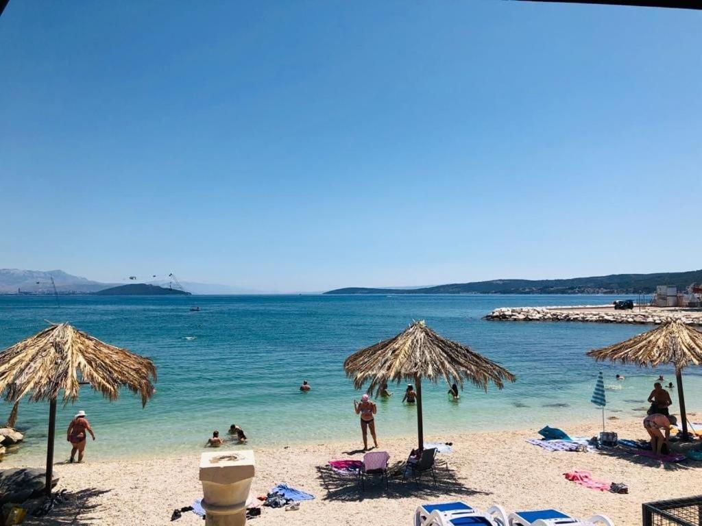 Villa Fides With Private Pool, Garden And Sea View Кастель-Нови Экстерьер фото